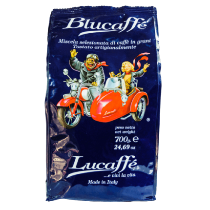 قهوه لوکافه بلوکافه اکسلنت. 100 درصد عربیکا تندی ملایم طعم شکلاتی غلیظ و خامه ای